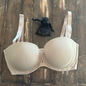 Soma tan allure multiway women’s bra size 34 DDD straps and strapless